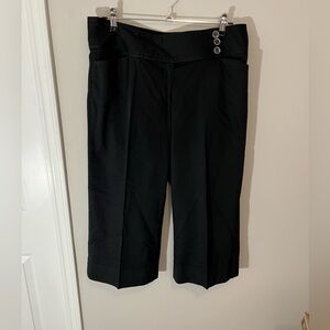 WHBM Wide Leg Crop Pants